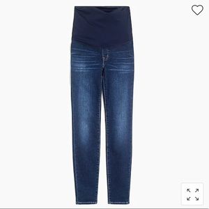 J. Crew Factory Maternity jean in indigo Item AO593